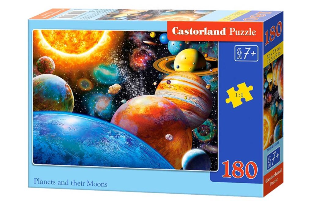 Castorland Puslespil – Planeter 180 Brikker