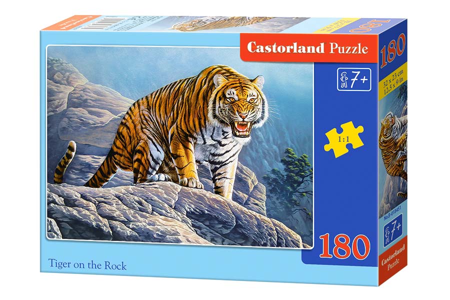 Castorland Puslespil – Tiger på bjerget 180 Brikker
