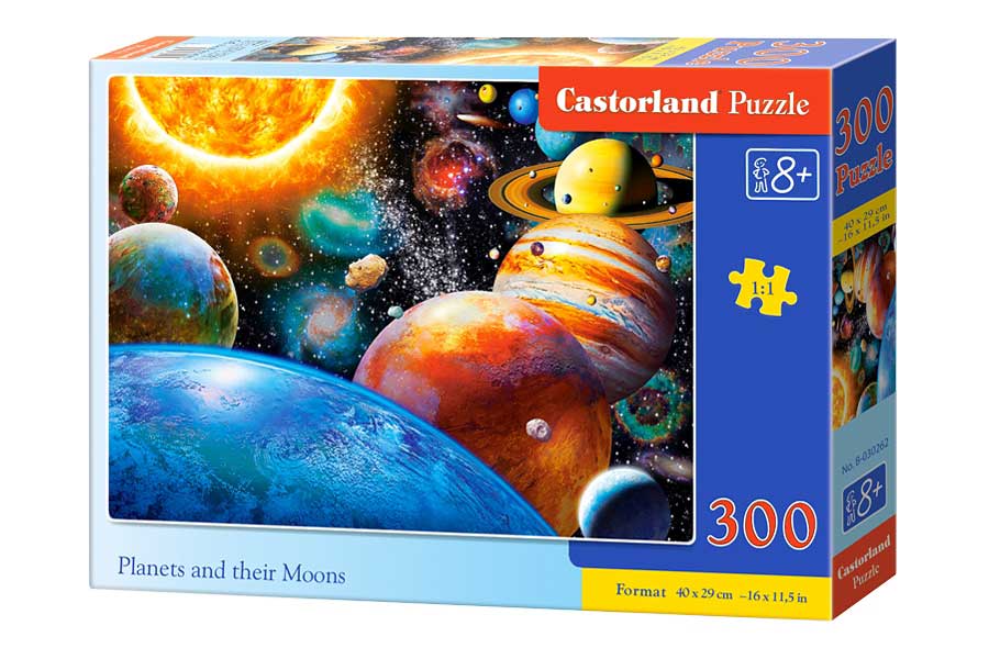 Castorland Puslespil – Planeter 300 Brikker