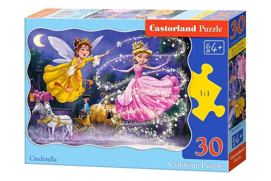 Castorland Puslespil – Askepot 30 Brikker