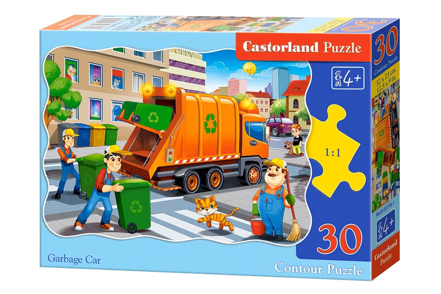 Castorland Puslespil – Fejeblad 30 Brikker