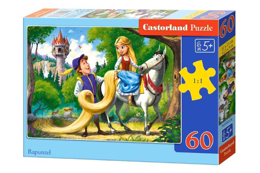Castorland Puslespil – Rapunzel 60 Brikker