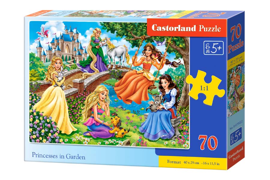 Castorland Puslespil – Prinsesseeventyr 70 Brikker