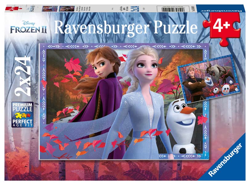 Ravensburger Børnepuslespil – Disney Frozen 2×24 brikker