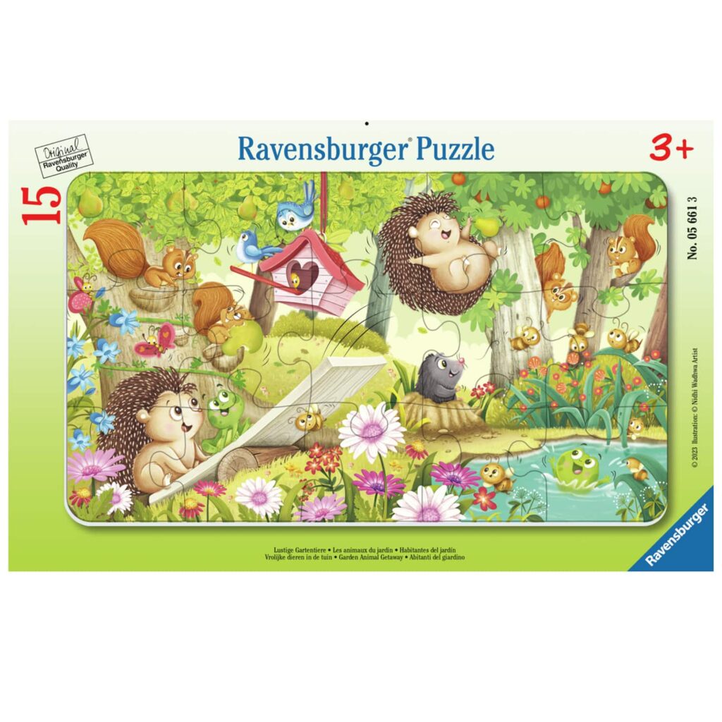 Ravensburger Børnepuslespil – Haven 15 Brikker