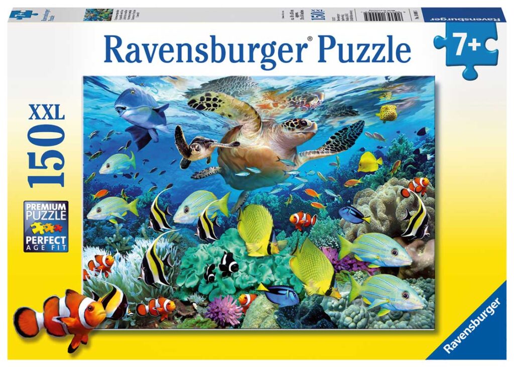 Ravensburger Puslespil – Undervandsparadis 150 brikker XXL
