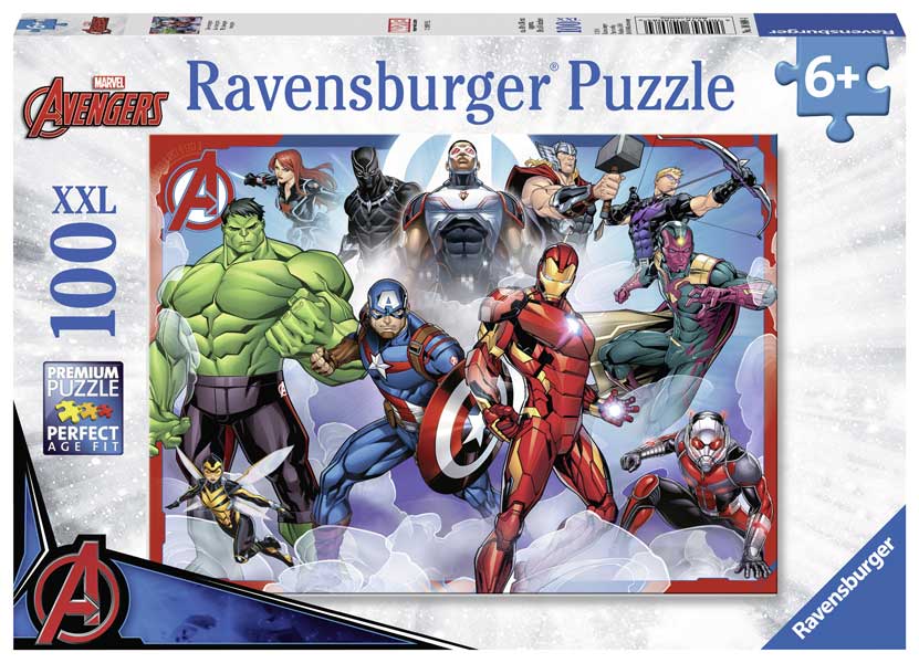 Ravensburger Puslespil – Avengers 100 brikker XXL