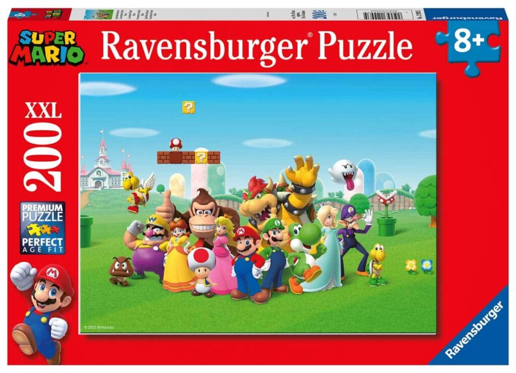 Ravensburger Puslespil – Super Mario 200 brikker XXL