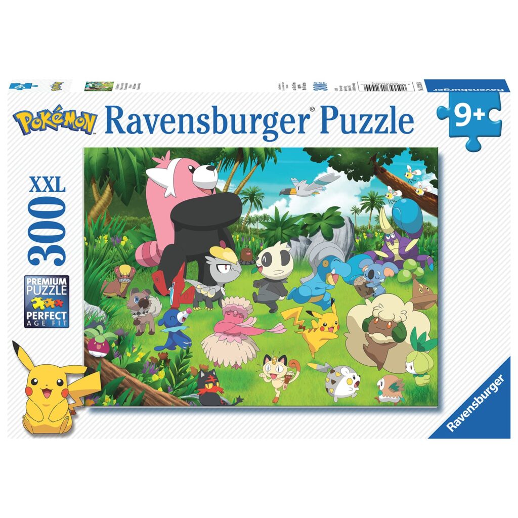 Ravensburger Puslespil – Vilde Pokémon 300 brikker
