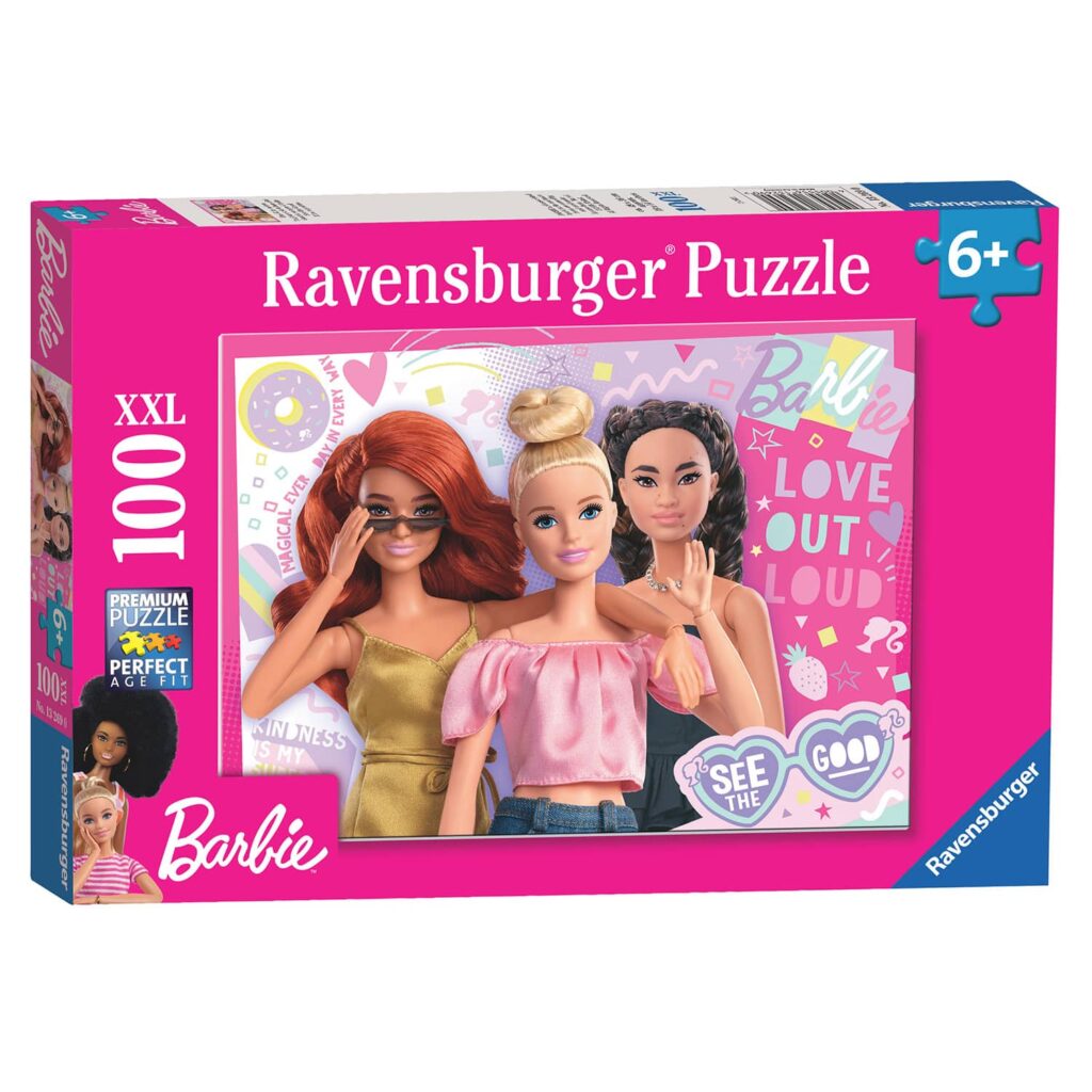 Ravensburger Puslespil – Barbie 100 brikker
