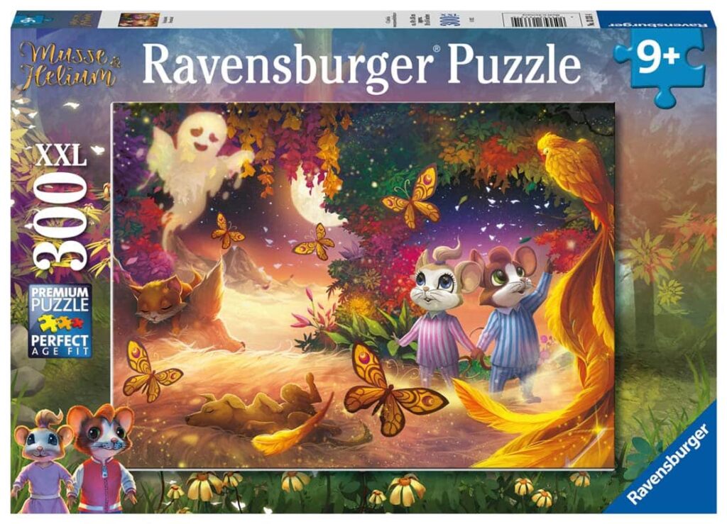 Ravensburger Puslespil – Musse & Helium: Drømmeland 300 brikker XXL