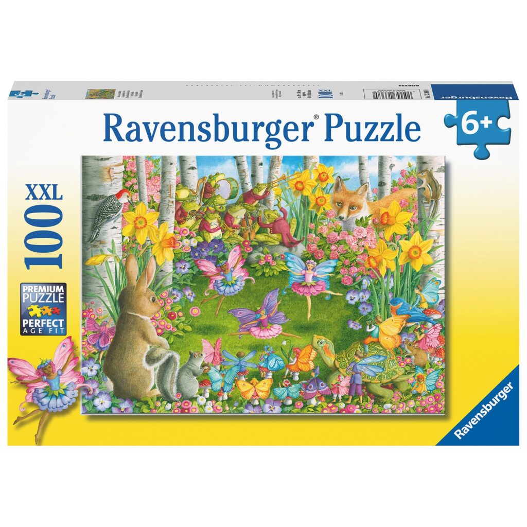 Ravensburger Børnepuslespil – Feernes ballet 100 brikker