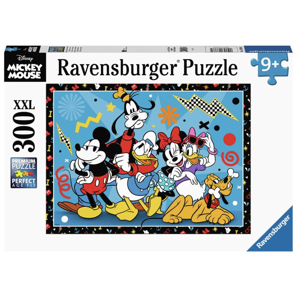 Ravensburger Børnepuslespil – Disney Mickey Mouse 300 Brikker