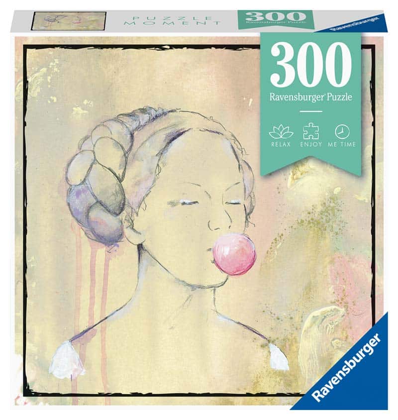 Ravensburger Puslespil – Moment: Tyggegummidamen 300 brikker
