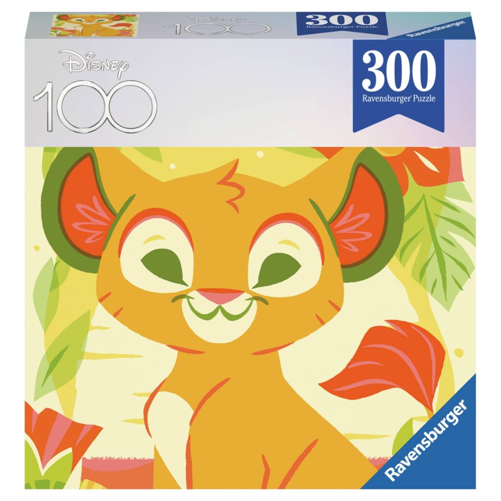 Ravensburger Puslespil – Disney 100 års jubilæum: Simba 300 Brikker