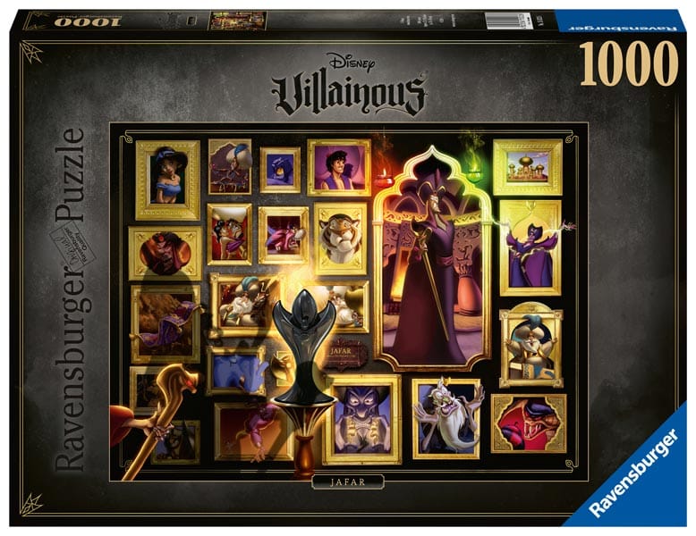 Ravensburger Puslespil – Disney Villainous Skurke – Jafar 1000 brikker