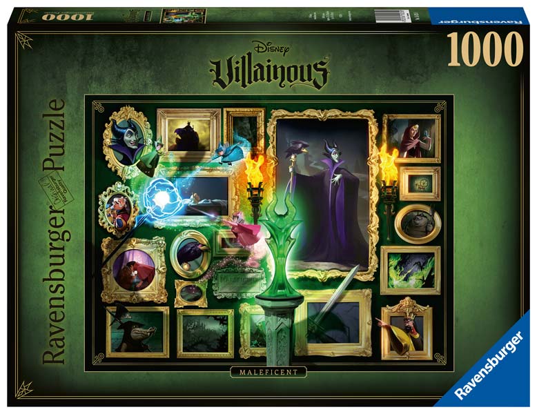 Ravensburger Puslespil – Disney Villainous Skurke – Malificent 1000 brikker