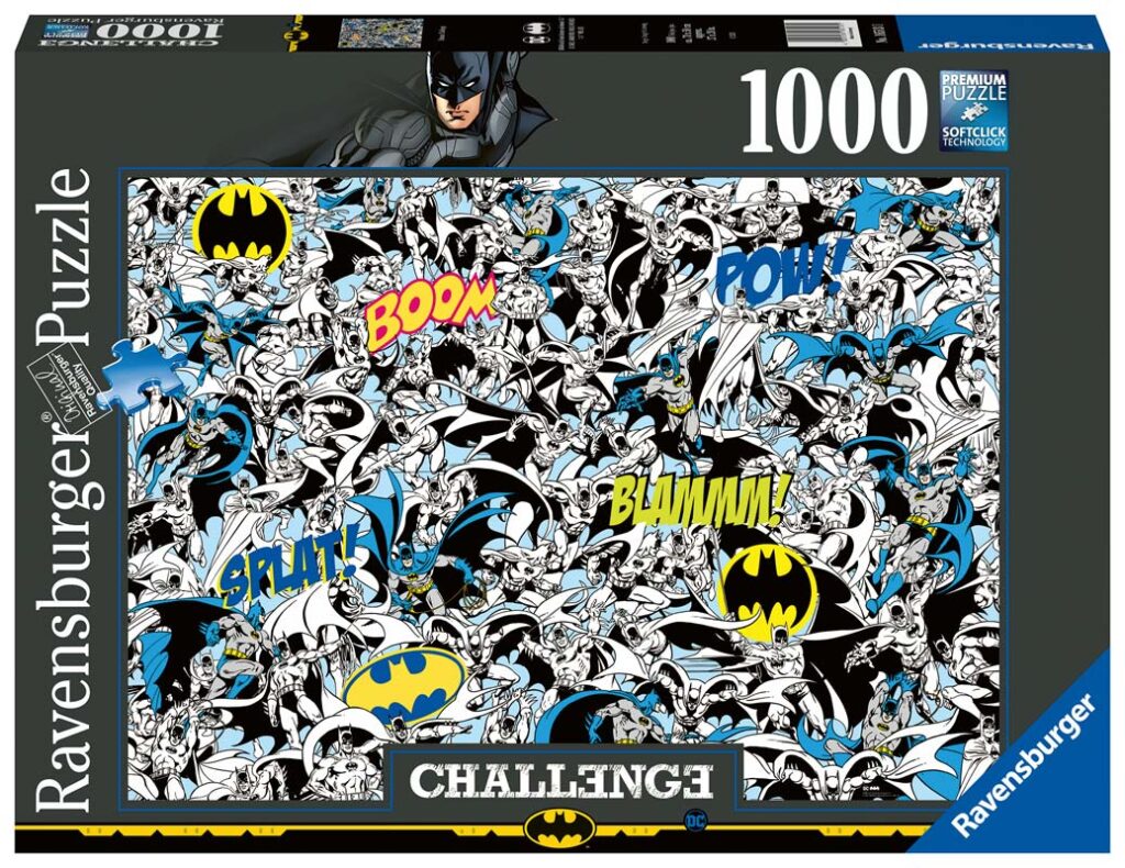 Ravensburger Puslespil – Challenge: Batman 1000 brikker