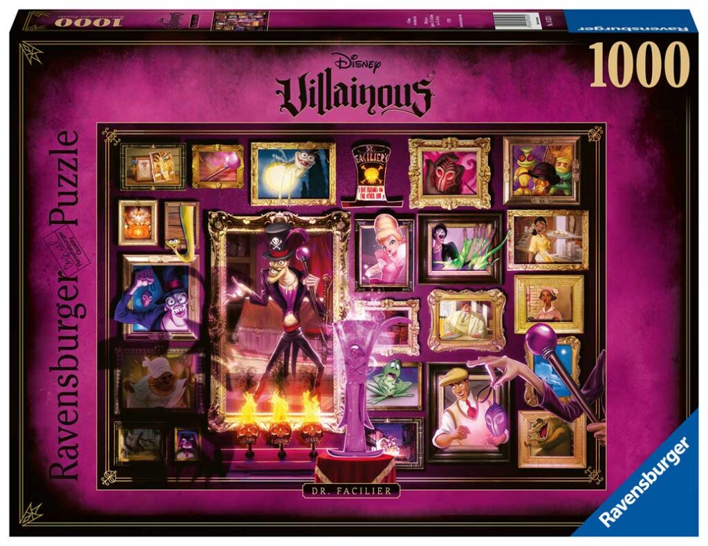 Ravensburger Puslespil – Disney Villainous Skurke – Dr Facilier 1000 brikker