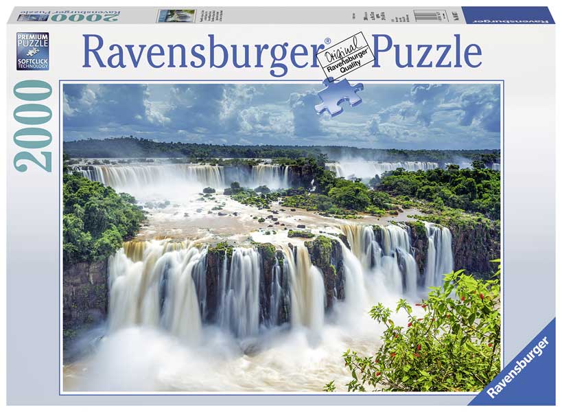 Ravensburger Puslespil – Iguazu vandfald, Brasilien 2000 brikker
