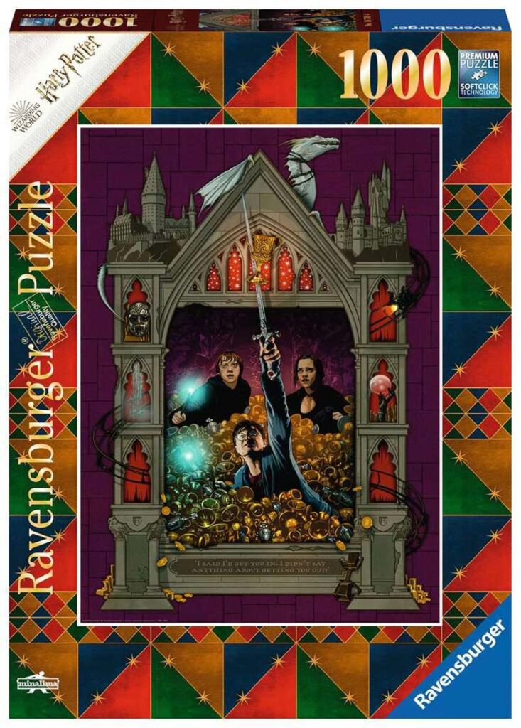 Ravensburger Puslespil – Harry Potter & Dødsregalierne Del 2, 1000 brikker