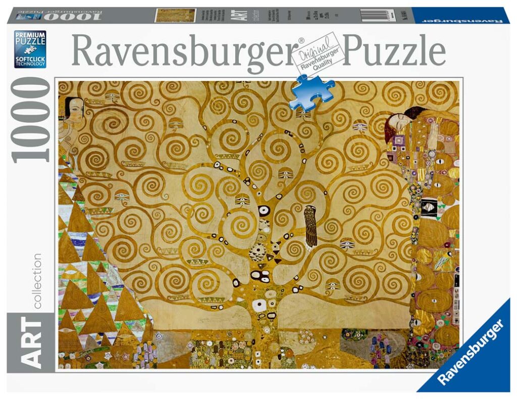 Ravensburger Puslespil – Klimt: Livets træ 1000 brikker