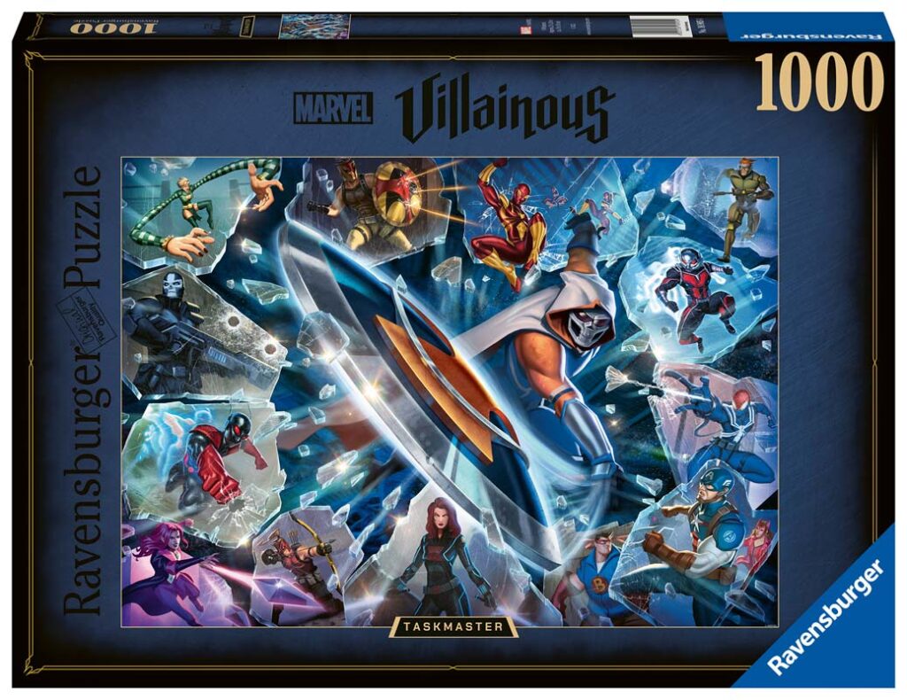Ravensburger Puslespil – Marvel Villainous Skurke – Taskmaster 1000 brikker
