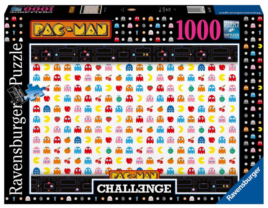 Ravensburger Puslespil – Pac-Man collage 1000 brikker