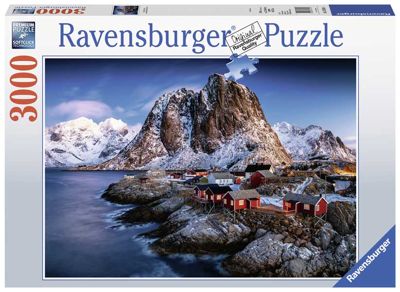 Ravensburger Puslespil – Hamnøy, Lofoten 3000 brikker