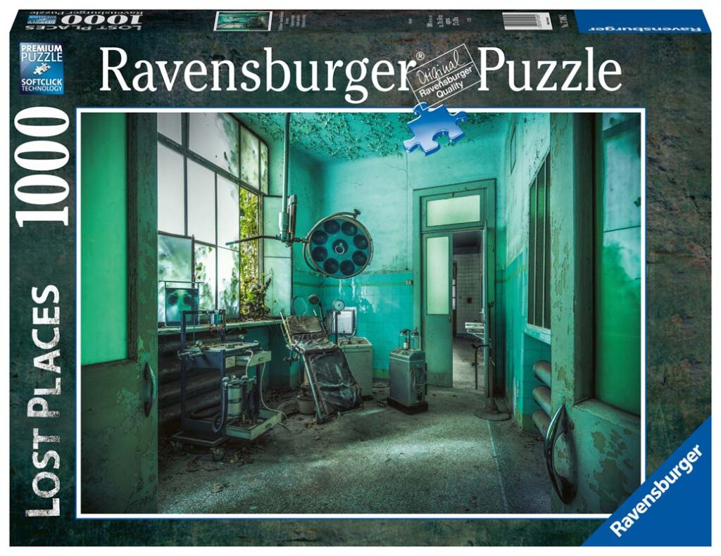 Ravensburger Puslespil – Lost Places #2: Sindssygehuset 1000 brikker