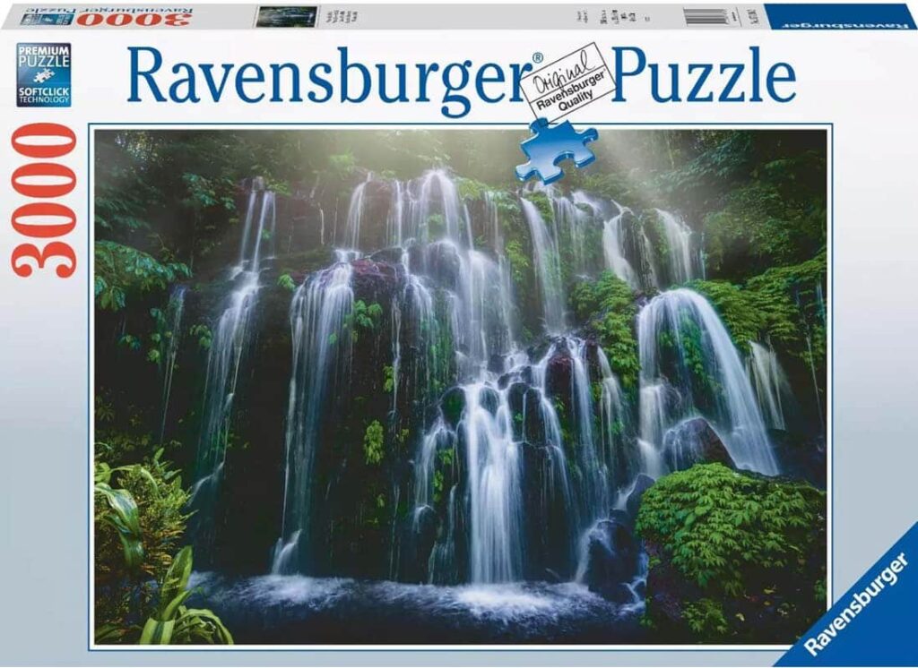 Ravensburger Puslespil – Vandfald 3000 brikker