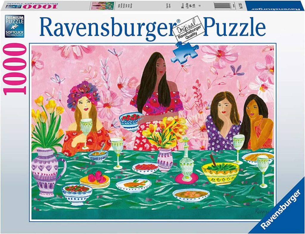 Ravensburger Puslespil – Piger til brunch 1000 brikker