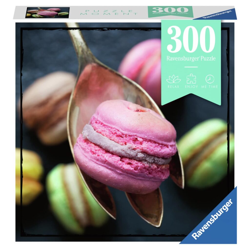 Ravensburger Puslespil – Macarons 300 Brikker