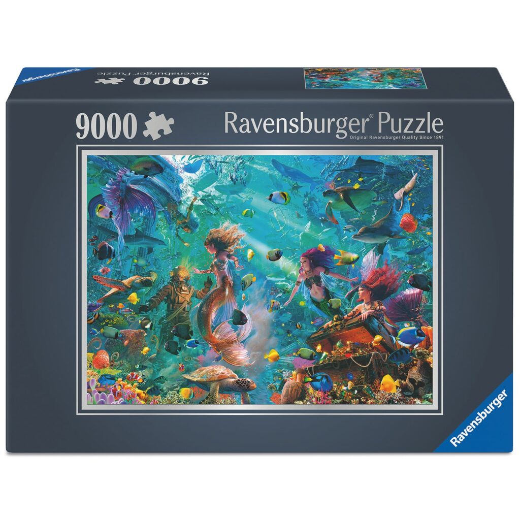 Ravensburger Puslespil – Riget under vandet 9000 brikker