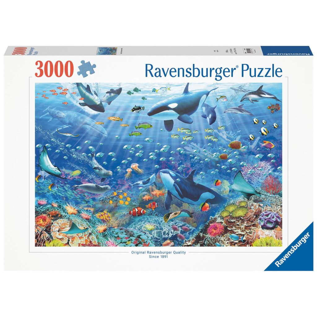 Ravensburger Puslespil – Under vandet 3000 brikker