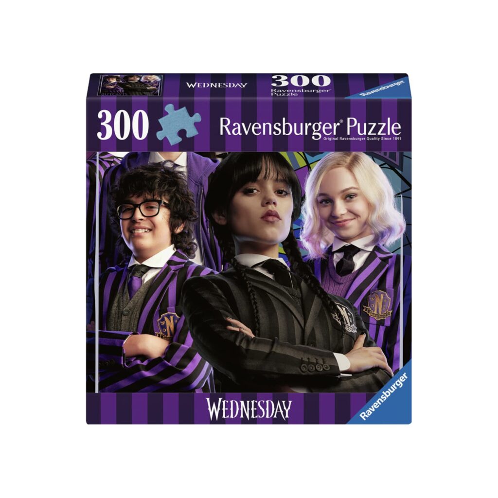 Ravensburger Puslespil – Wednesday: Udstødte er inde 300 Brikker