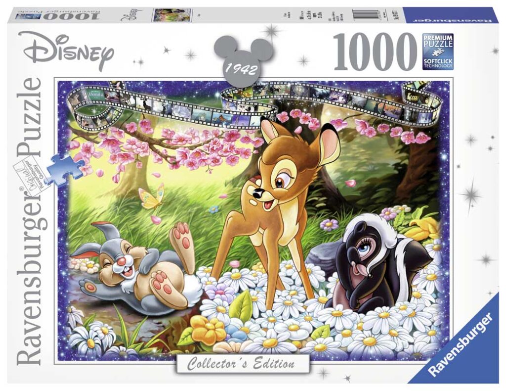 Ravensburger Puslespil – Bambi 1000 brikker – Disney Collectors Edition