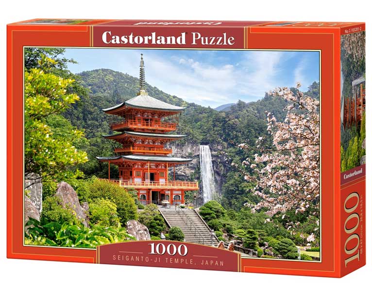 Castorland Puslespil – Seiganto-Ji Templet, Japan 1000 Brikker