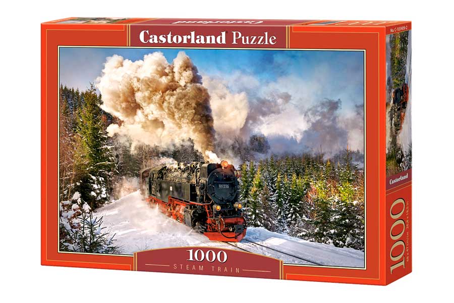 Castorland Puslespil – Dampmaskine 1000 Brikker