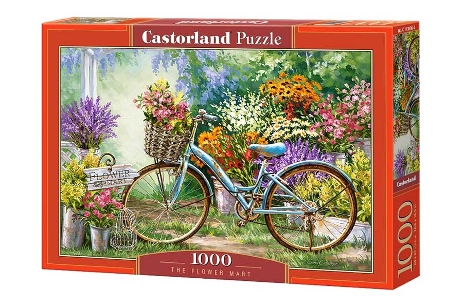 Castorland Puslespil – Blomsterbutikken 1000 Brikker