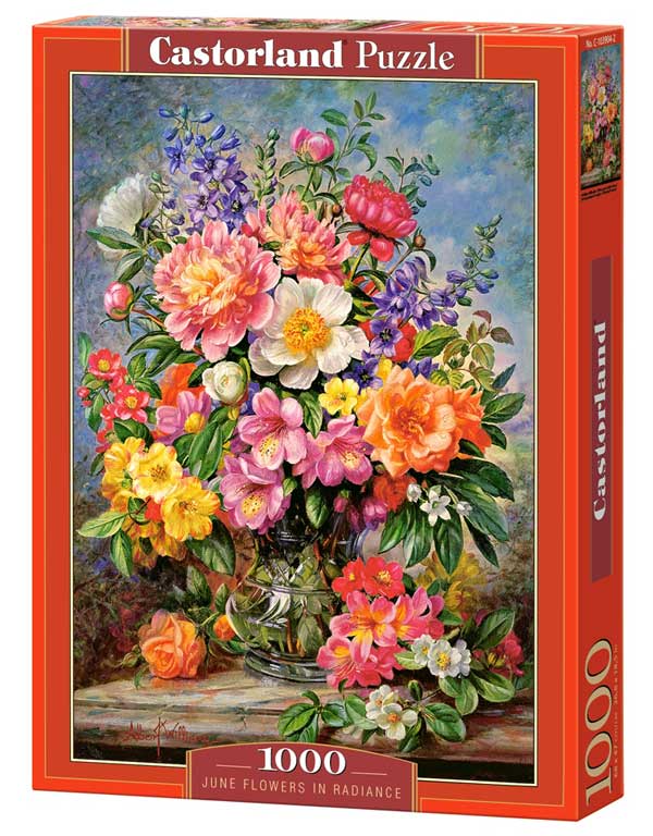Castorland Puslespil – Juni Blomster 1000 Brikker