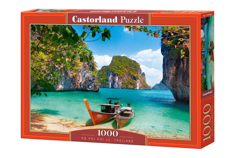 Castorland Puslespil – Ko Phi Phi Le, Thailand 1000 Brikker