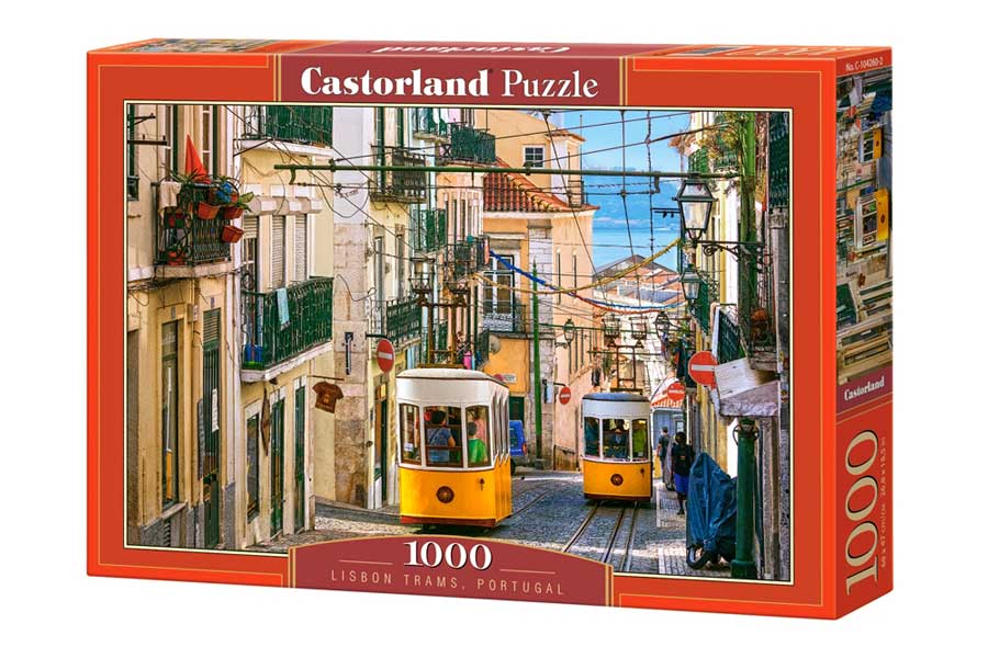 Castorland Puslespil – Lissabons sporvogne 1000 Brikker