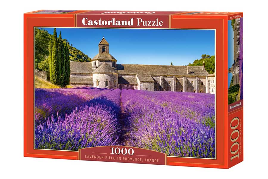 Castorland Puslespil – Lavendelfelt i Provence 1000 Brikker