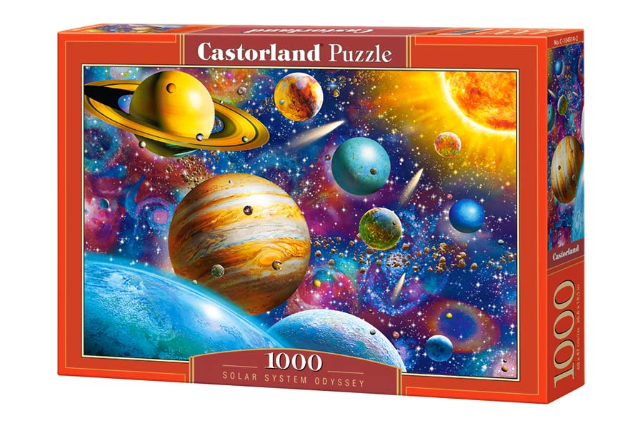 Castorland Puslespil – Solsystemet Odyssey 1000 Brikker