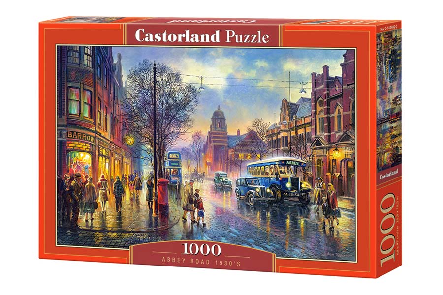 Castorland Puslespil – Abbey Road i 1930’erne, 1000 Brikker