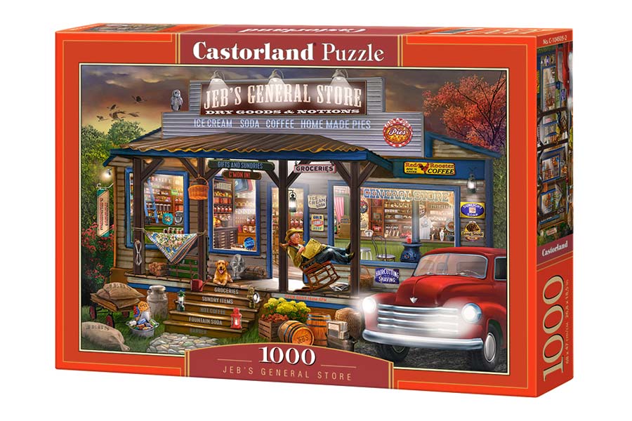 Castorland Puslespil – Jeb’s Nærbutik 1000 Brikker