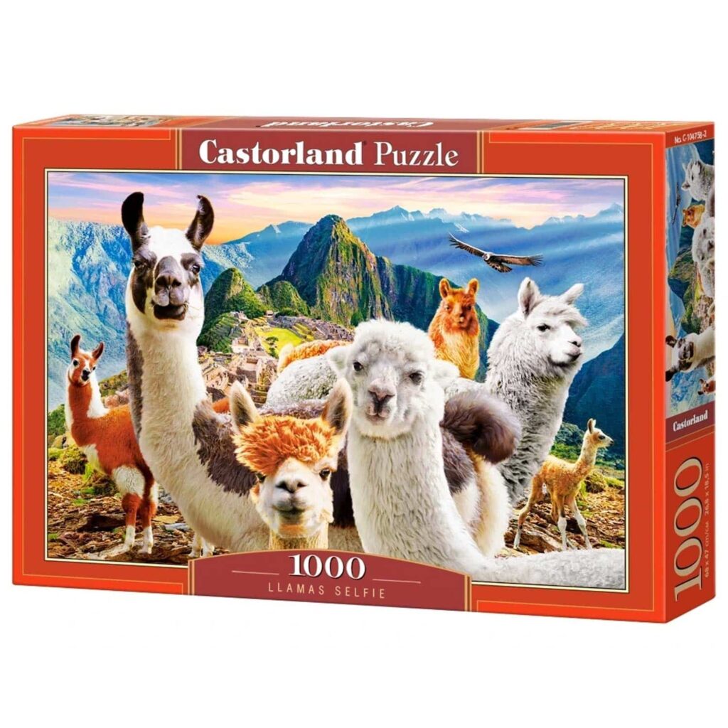 Castorland Puslespil – Llama Selfie 1000 brikker
