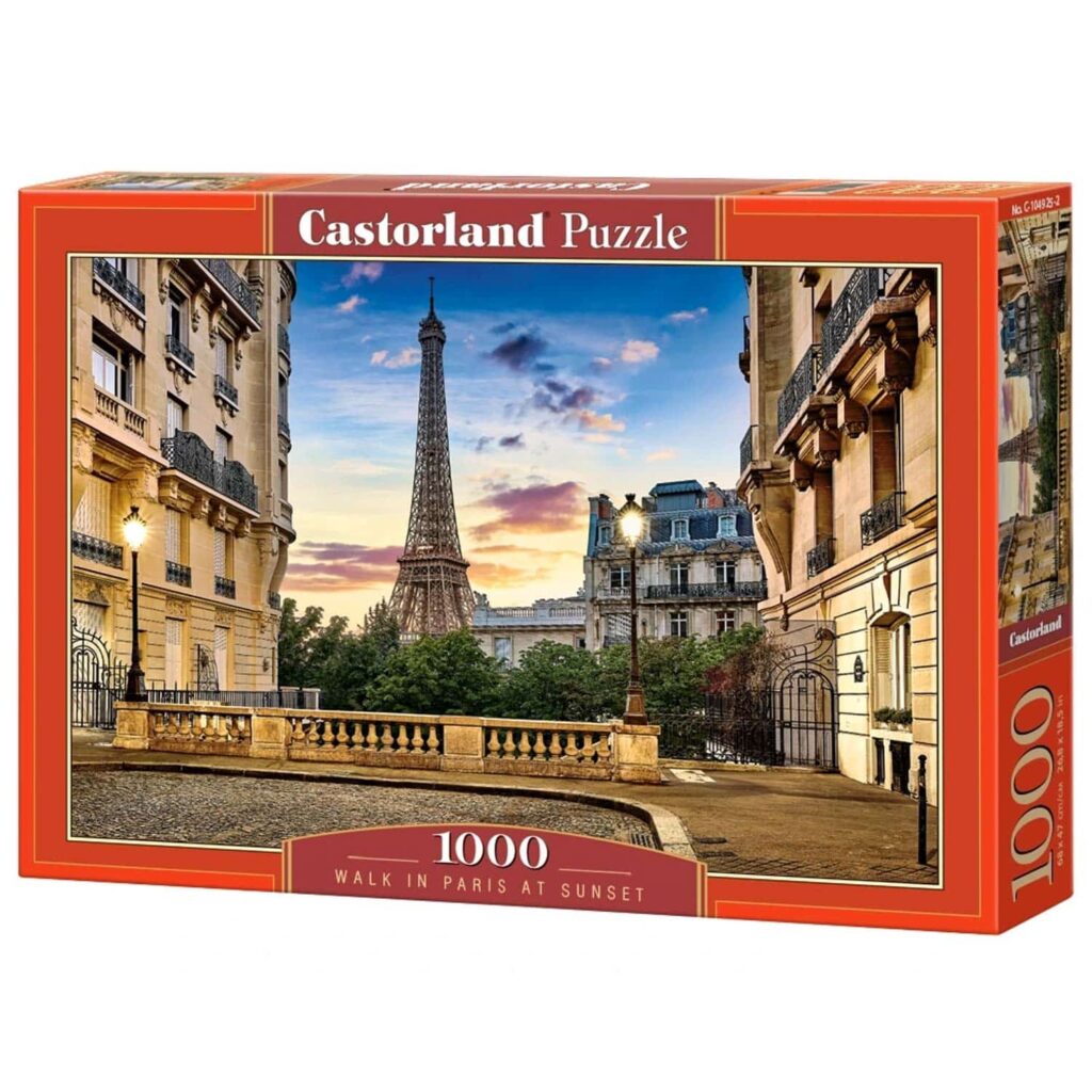 Castorland Puslespil – En spadseretur i Paris 1000 brikker