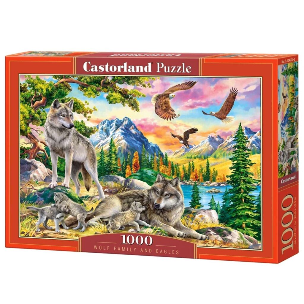 Castorland Puslespil – Ulveriget 1000 brikker